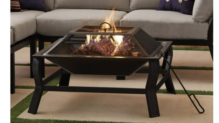 30&Prime; Wood Burning Fire Pit &ndash; Regularly $92