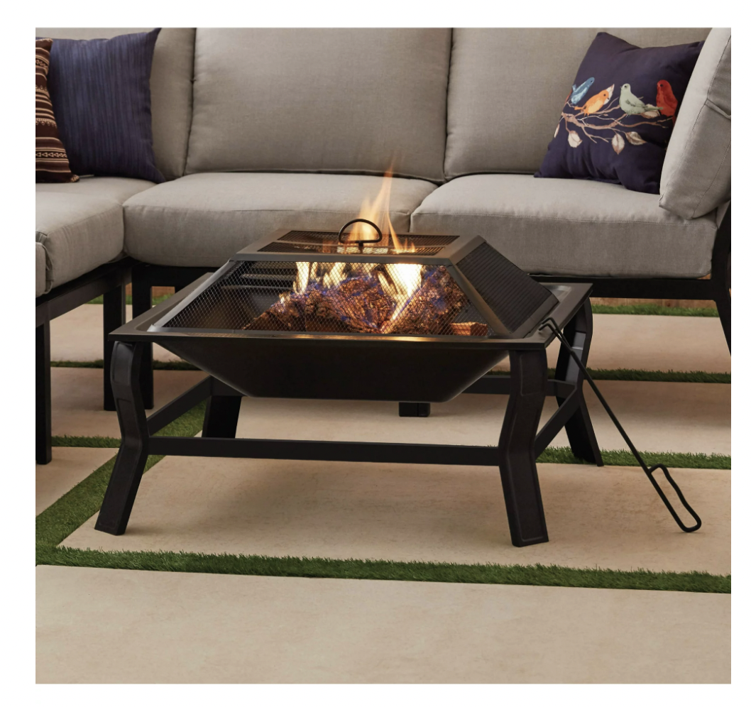 wood burning fire pit sale walmart 2022