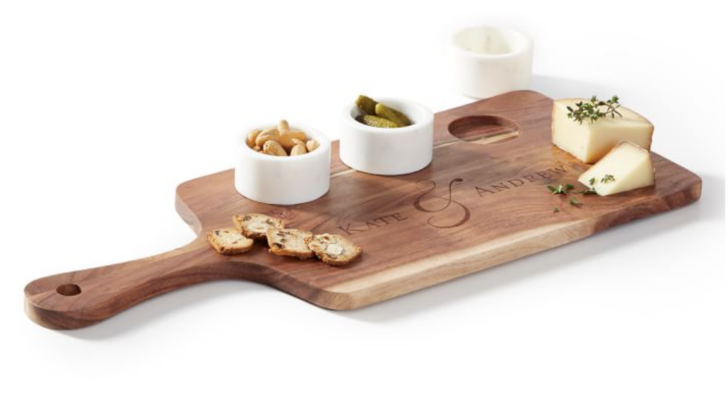 Wood And Marble Serving Board – 40% Off