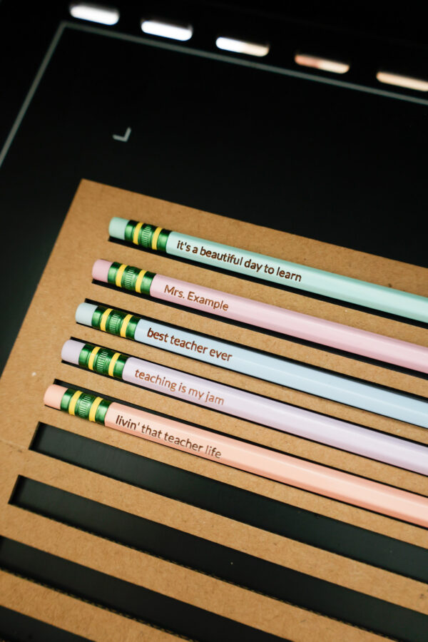 How To Engrave Pencils + Free Pencil Jig Slay At Home Mother