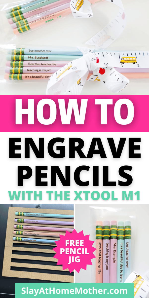 How To Engrave Pencils + Free Pencil Jig Slay At Home Mother