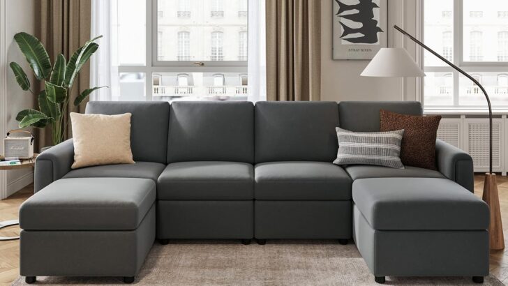 6-Seat Sectional Sofa