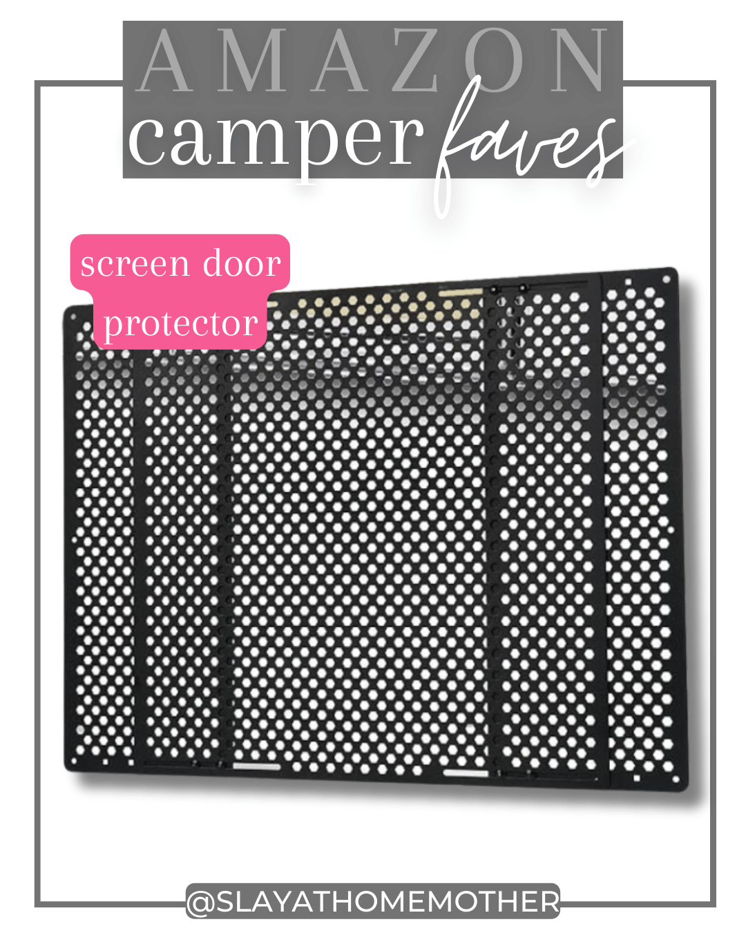 camping accessories for inside camper - screen protector