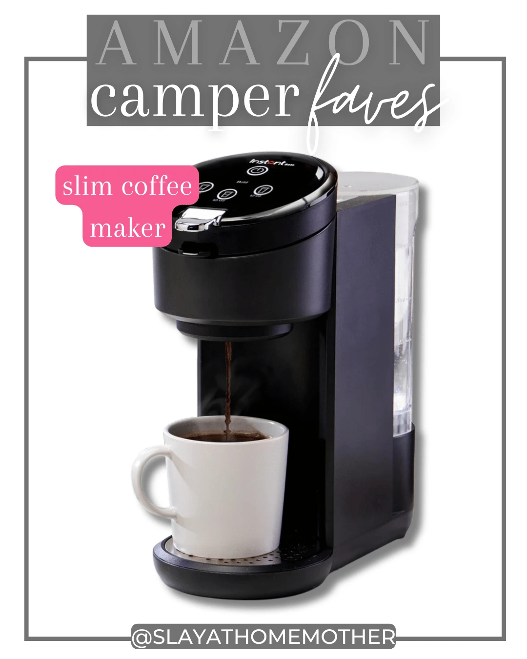 camping accessories for inside camper - coffee maker