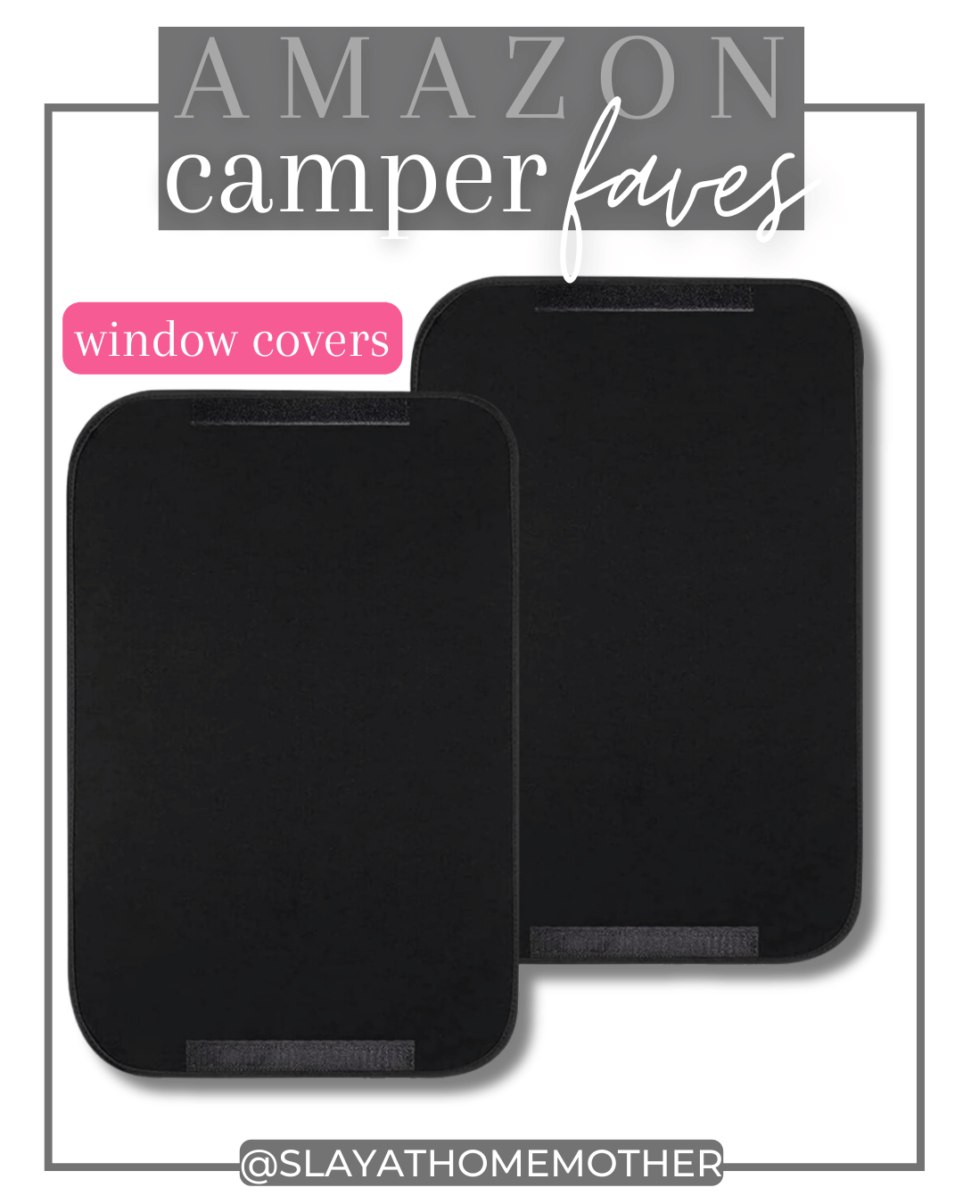 camping accessories for inside camper - window covers