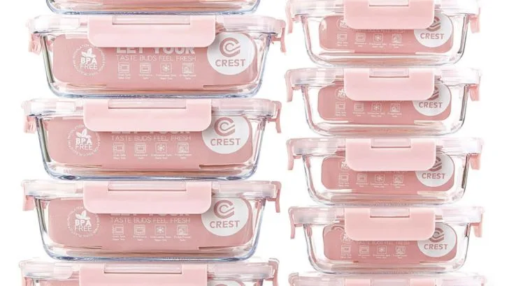 10-Pack Glass Containers SALE