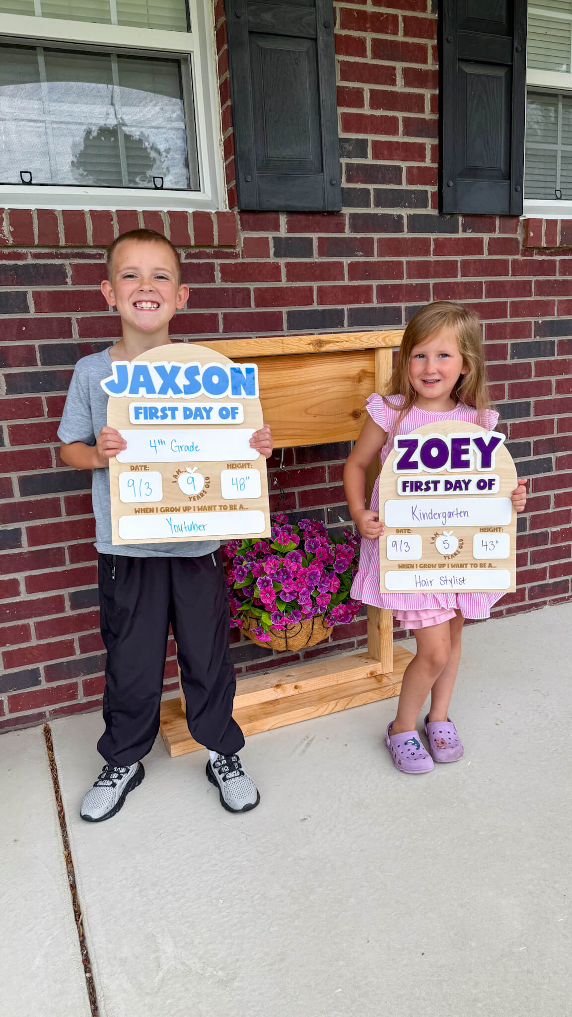 finished diy first day of school sign thunder laser nova plus 35