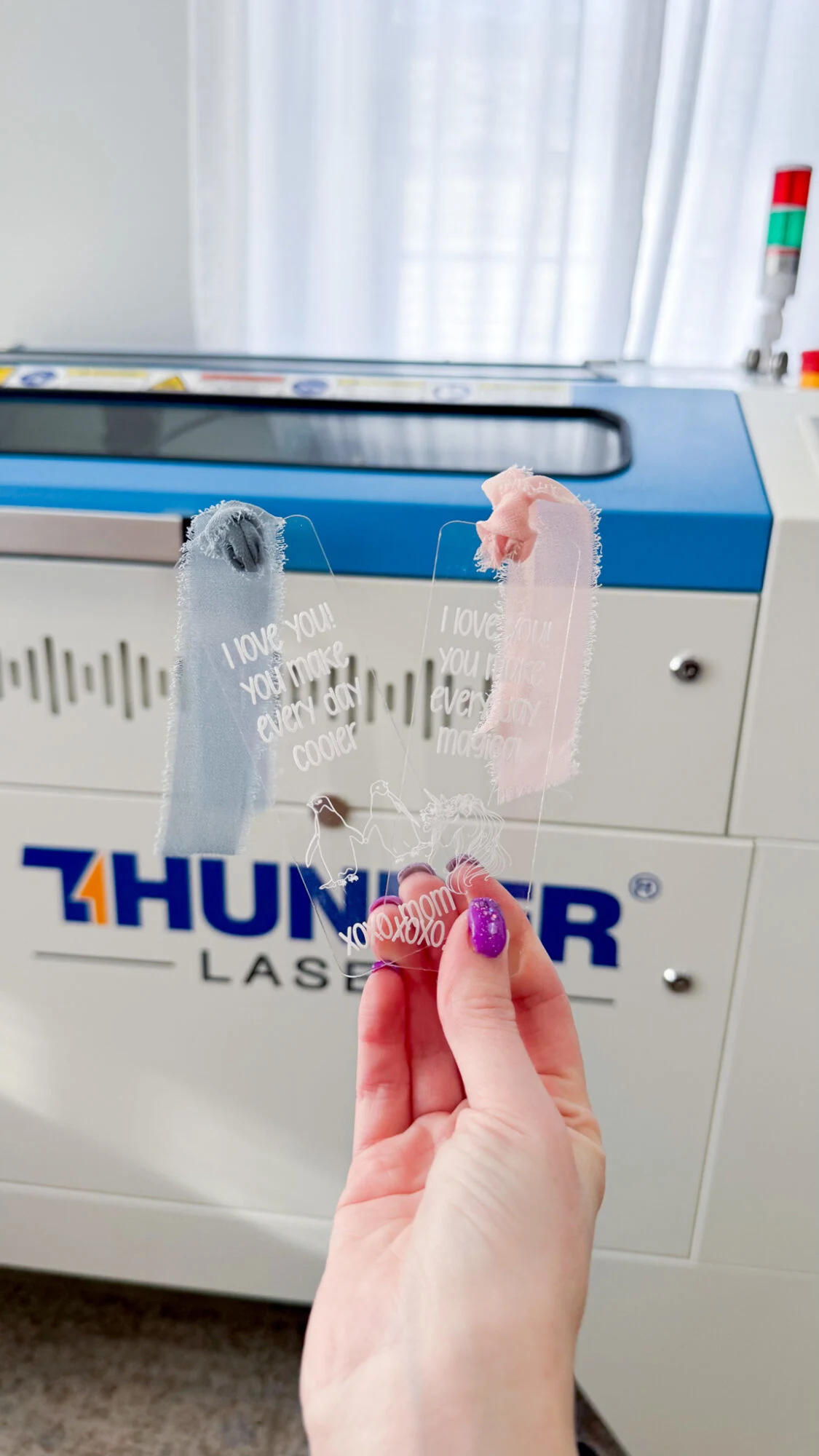 diy free svg laser engraved bookmarks